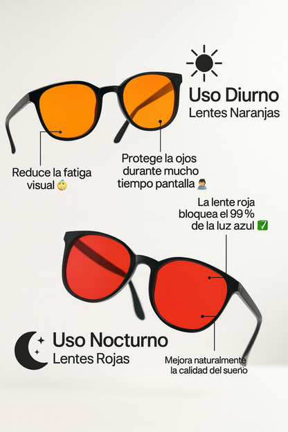 Anteojos Anti-Luz Azul Visore